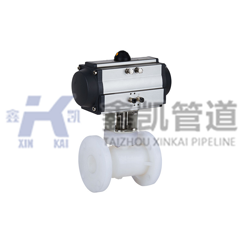 PVDF 氣動(dòng)法蘭球閥 Q641F-10F
